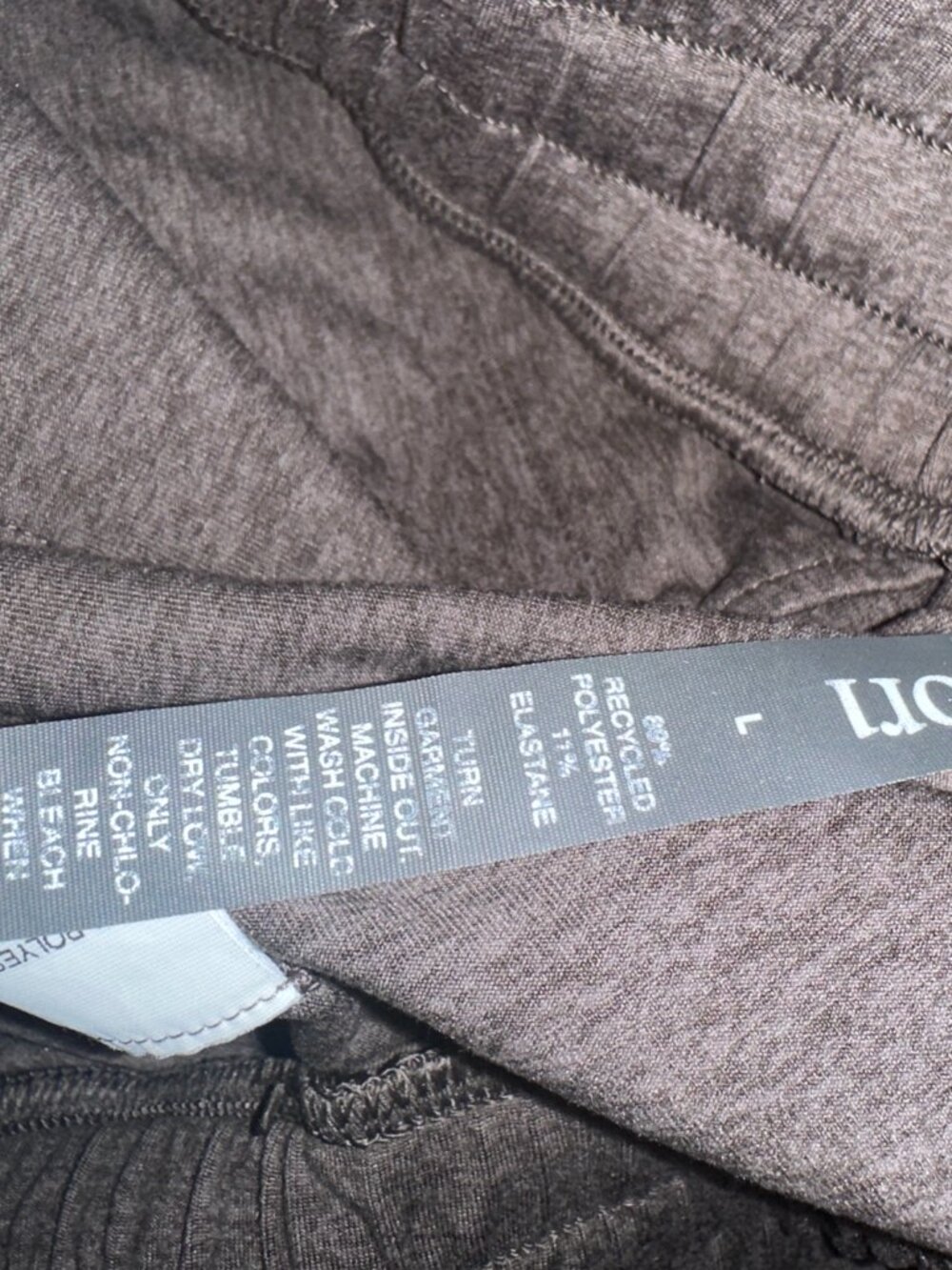Size Large - Ponto Performance Jogger - Chia Heather / Light Brown - Vuori - Picture 9 of 9